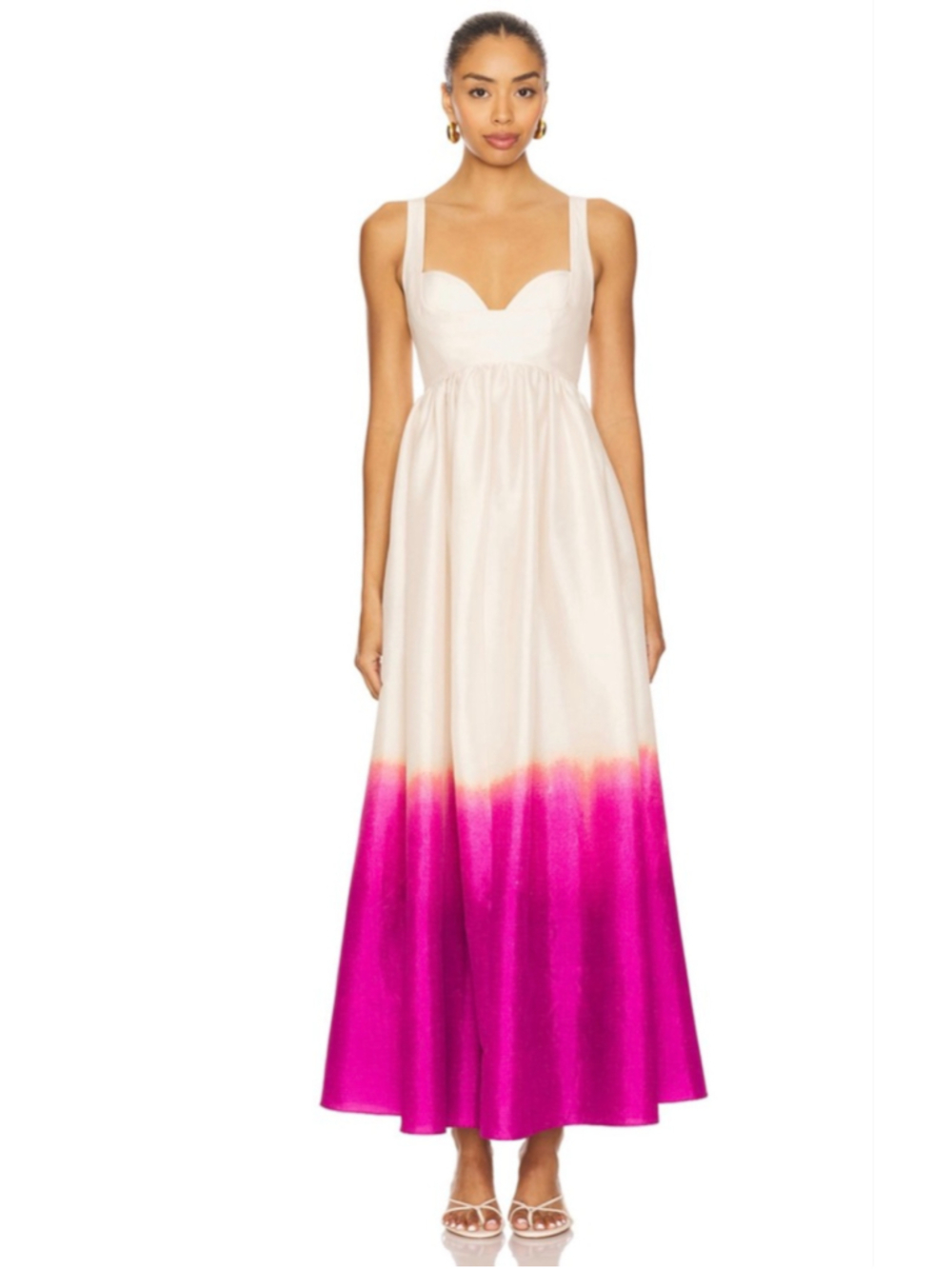 Acler Redin Pink Ombre Maxi Dress|Violet|Size6|NWT
